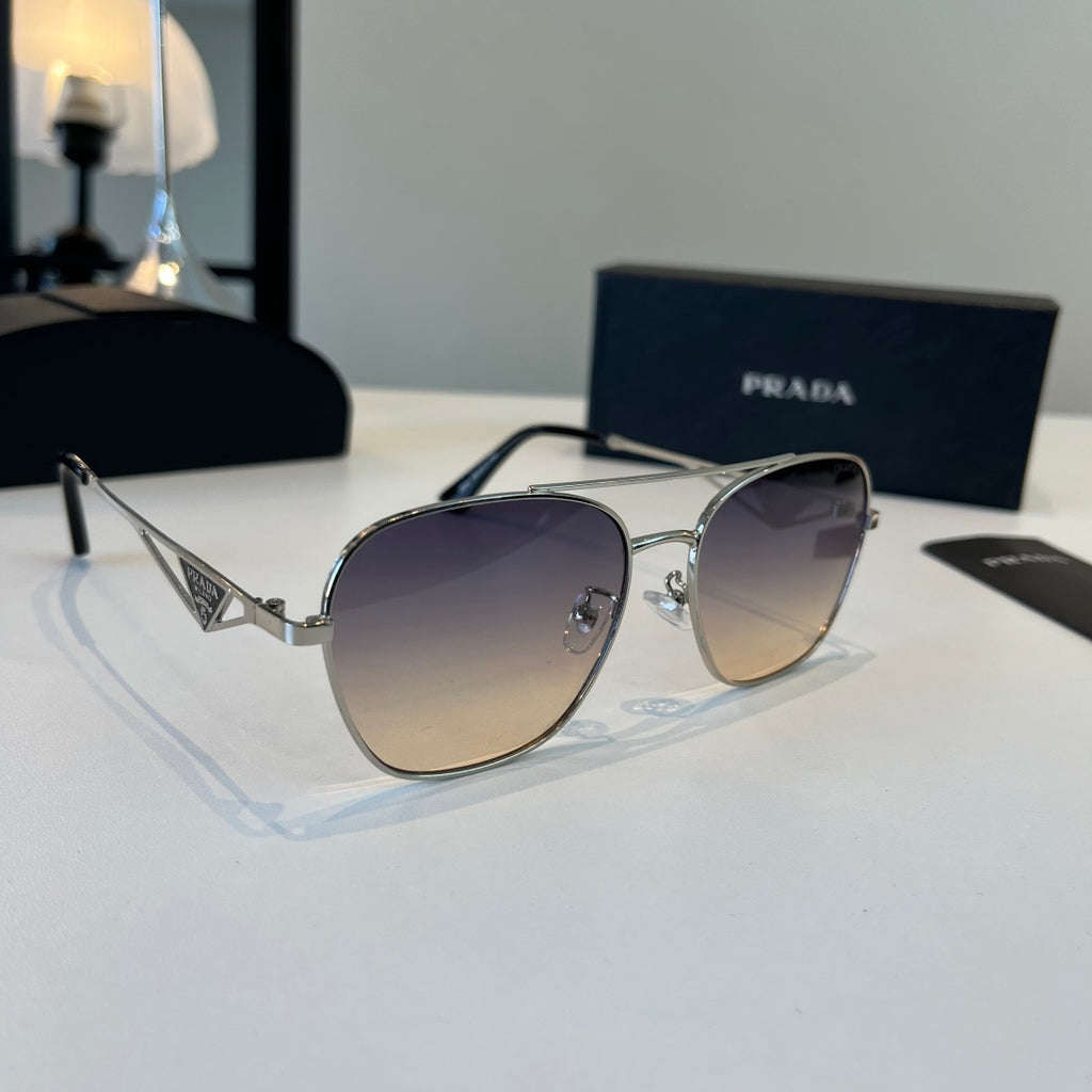 Prada Fashion Silver Lens Sunglasses for Men & Women - 372161