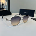 Prada Fashion Silver Lens Sunglasses for Men & Women - 372161