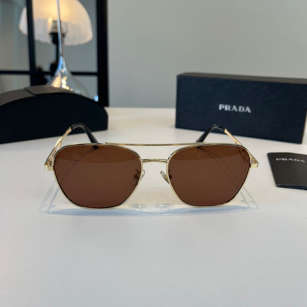 Prada Fashion Brown Lens Sunglasses for Men & Women - 372162 - detail image 2