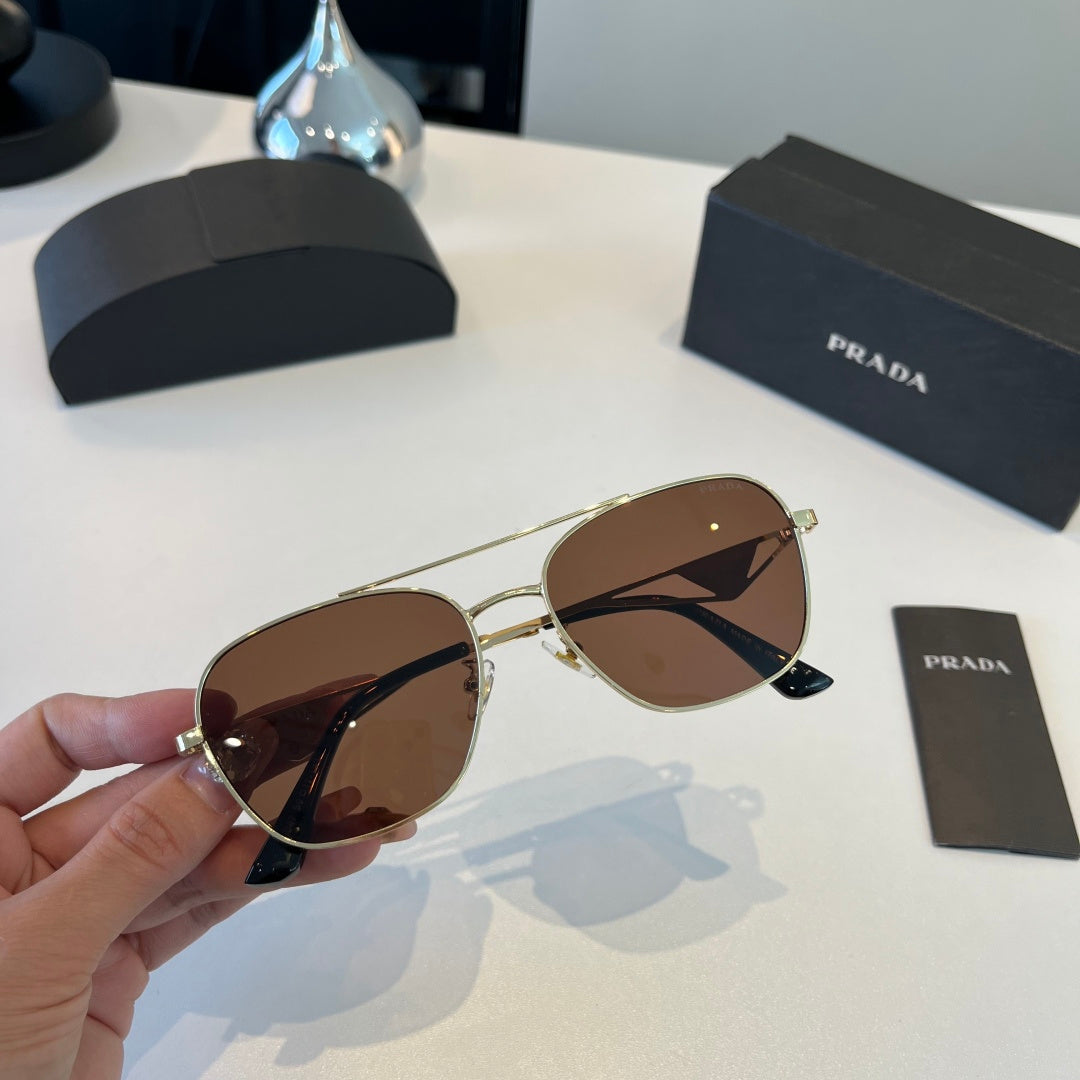 Prada Fashion Brown Lens Sunglasses for Men & Women - 372162 - detail image 4