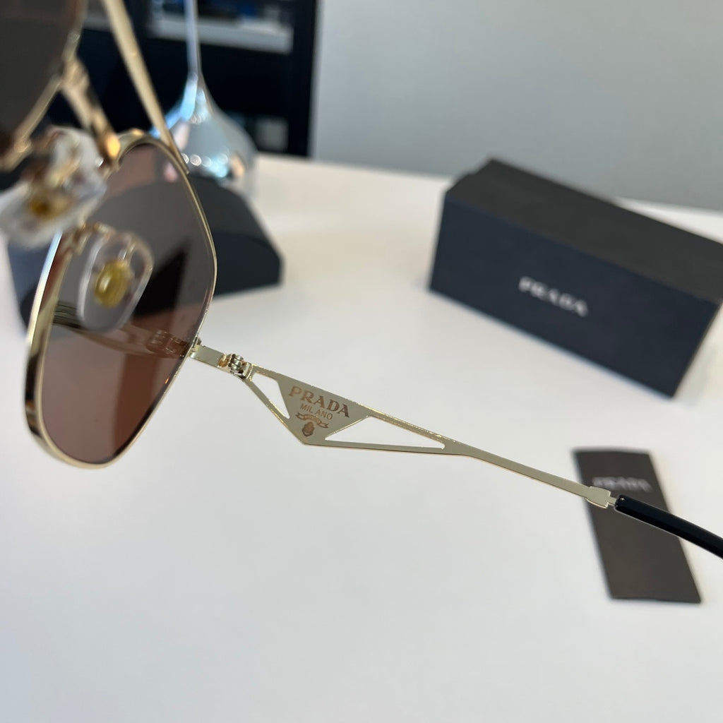 Prada Fashion Brown Lens Sunglasses for Men & Women - 372162 - detail image 9