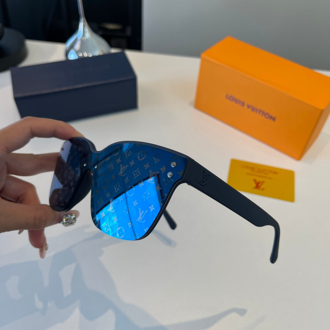 Louis Vuitton Fashion Blue Lens Sunglasses for Men & Women - 398179 - detail image 6