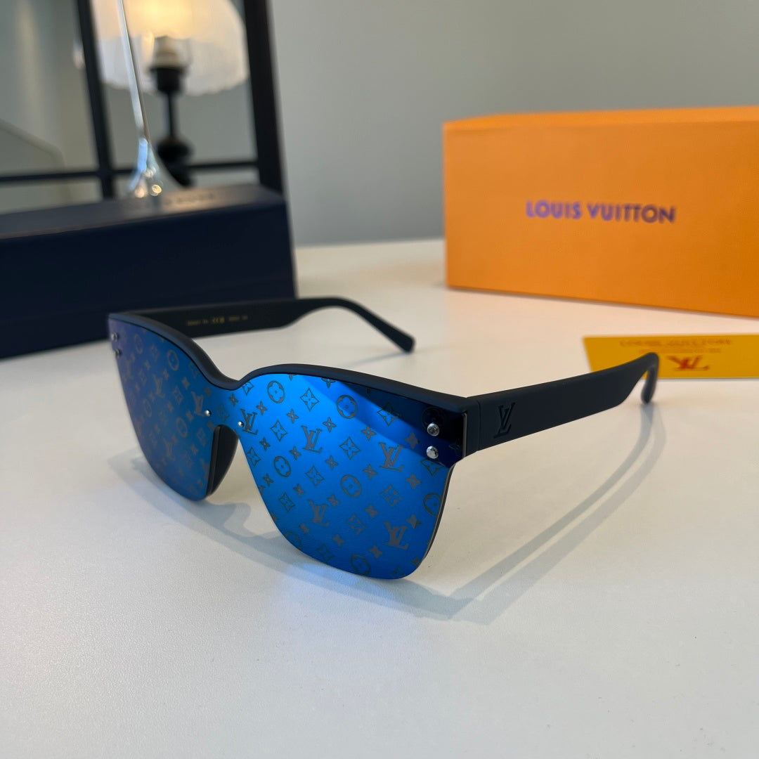 Louis Vuitton Fashion Blue Lens Sunglasses for Men & Women - 398179 - detail image 3