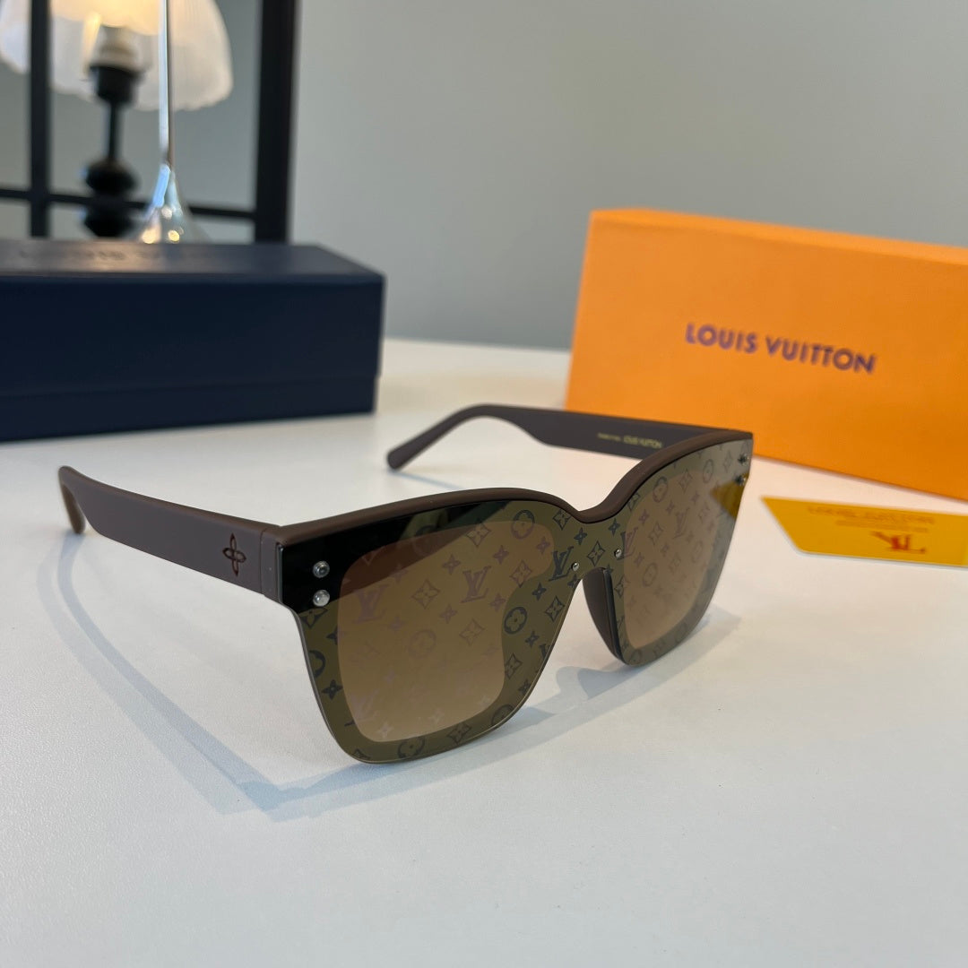 Louis Vuitton Fashion Black Lens Sunglasses for Men & Women - 398180