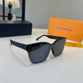 Louis Vuitton Fashion Black Lens Sunglasses for Men & Women - 398181