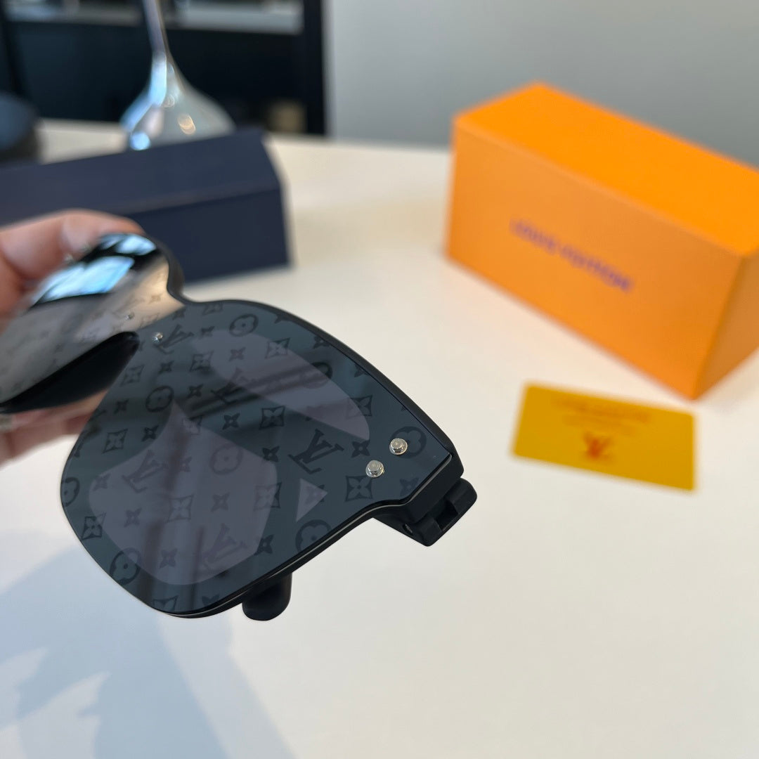 Louis Vuitton Fashion Black Lens Sunglasses for Men & Women - 398181 - detail image 6