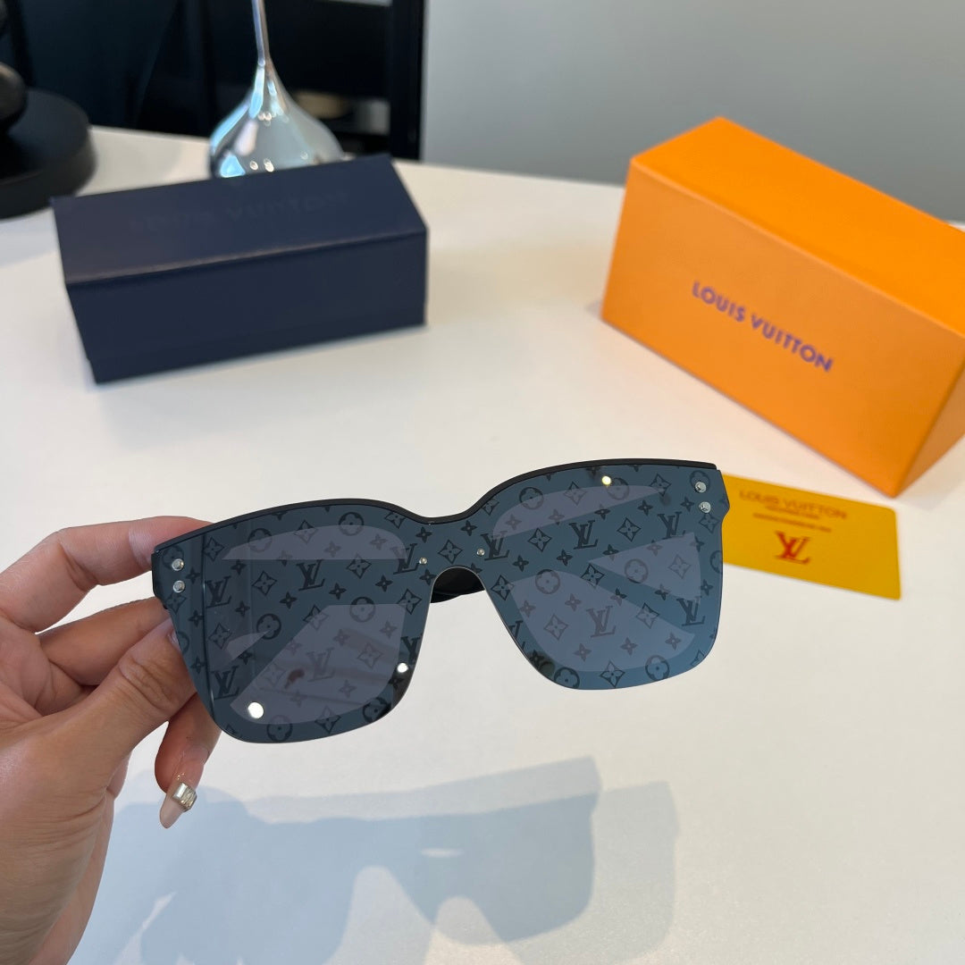 Louis Vuitton Fashion Black Lens Sunglasses for Men & Women - 398181 - detail image 4