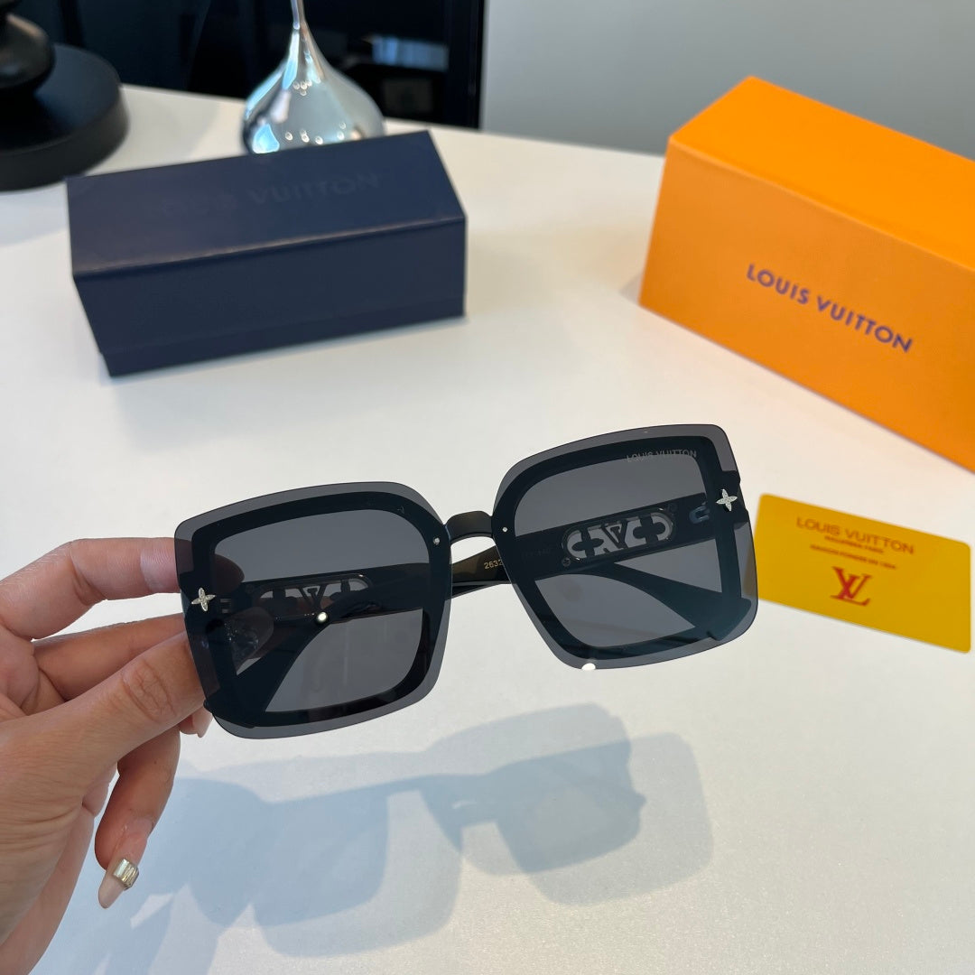 Louis Vuitton Fashion Black Lens Sunglasses for Men & Women - 398184 - detail image 6