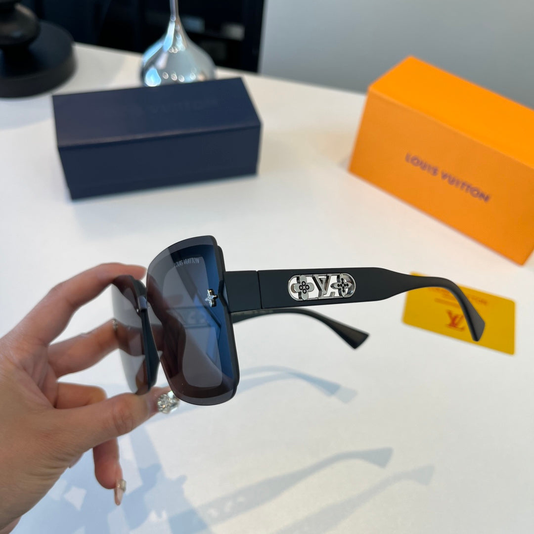 Louis Vuitton Fashion Black Lens Sunglasses for Men & Women - 398184 - detail image 4