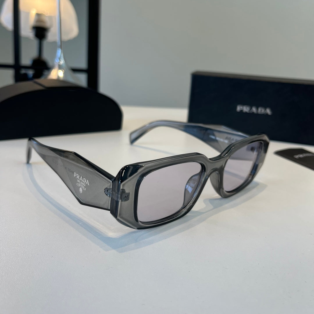 Prada Fashion Silver Lens Sunglasses for Men & Women - 158453
