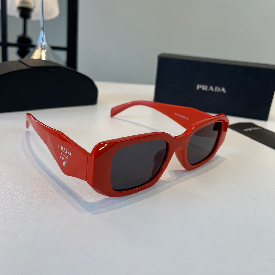 Prada Fashion Red Lens Sunglasses for Men & Women - 158454