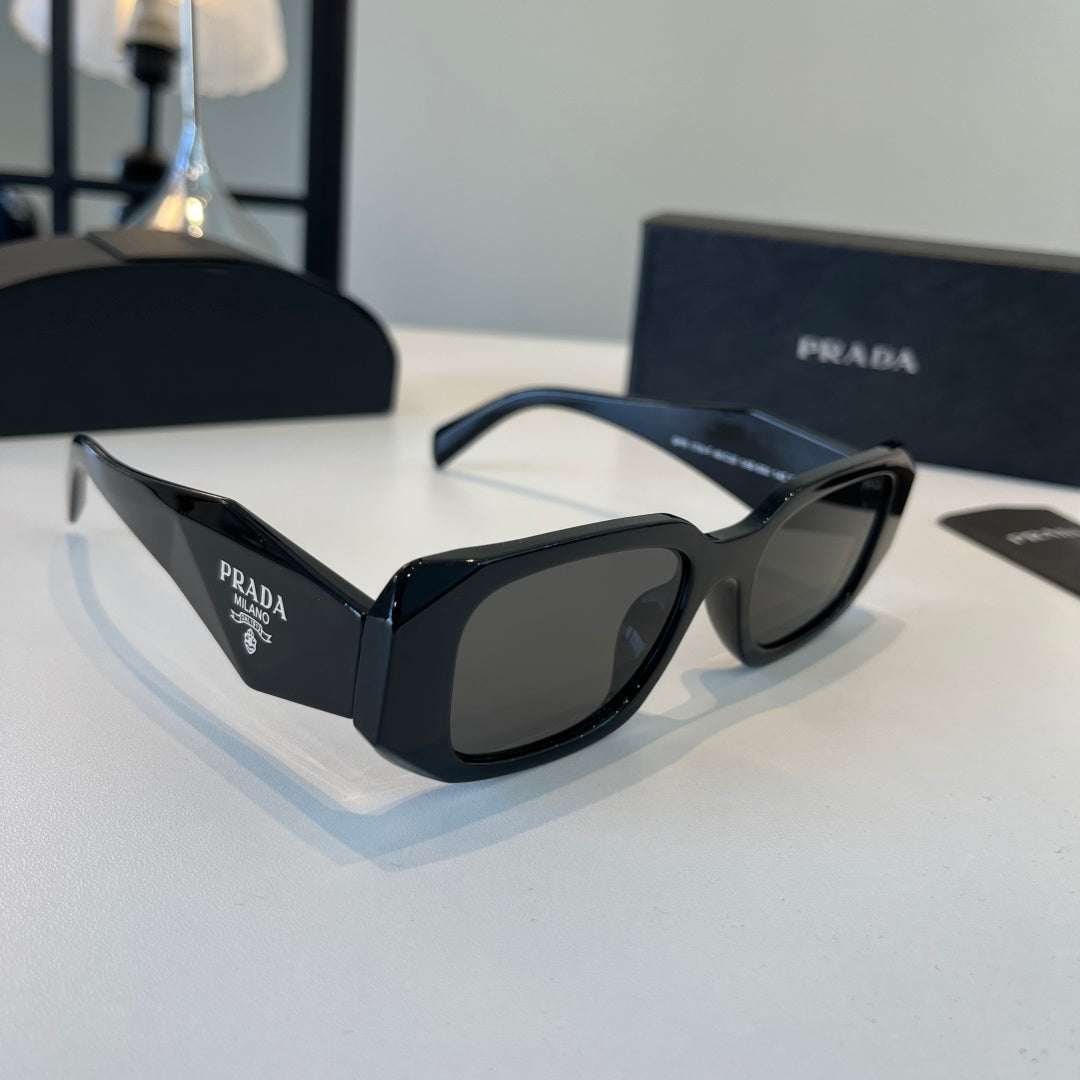 Prada Fashion Black Lens Sunglasses for Men & Women - 158458