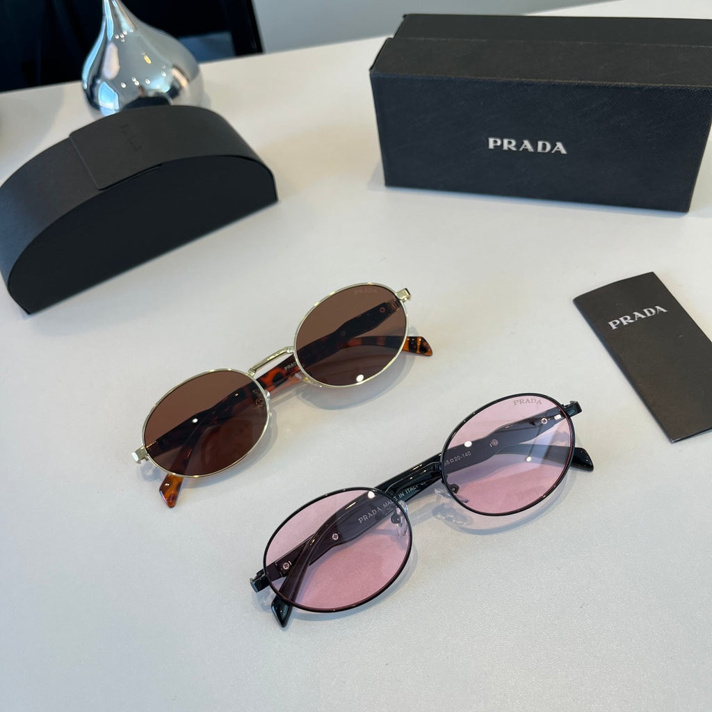Prada Cat-Eye Silver Lens Sunglasses for Women - 158467 - detail image 9