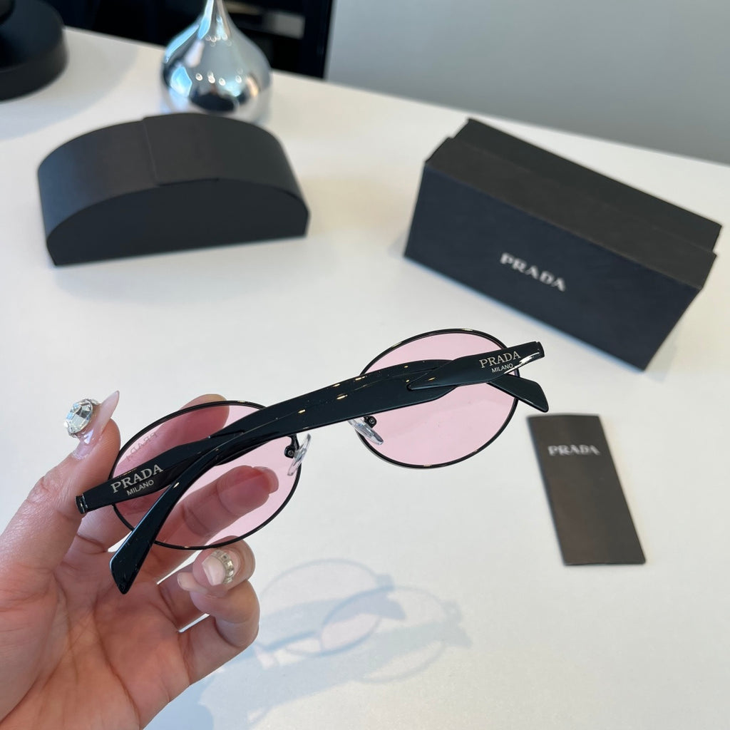 Prada Cat-Eye Silver Lens Sunglasses for Women - 158467 - detail image 5