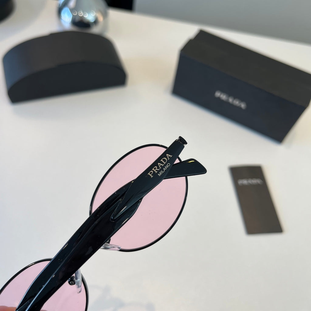 Prada Cat-Eye Silver Lens Sunglasses for Women - 158467 - detail image 4