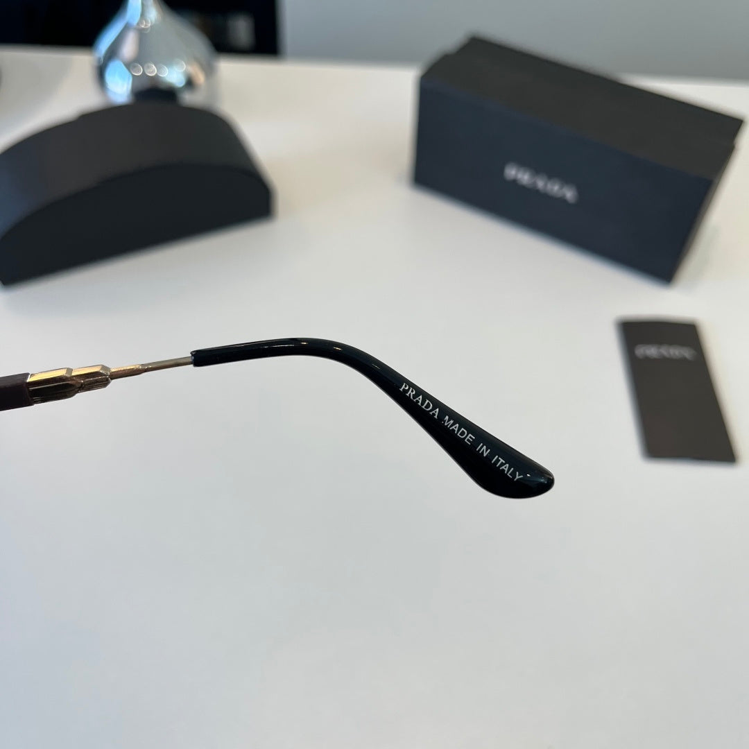 Prada Polarized Fashion Silver Lens Sunglasses for Men - 372038 - detail image 9