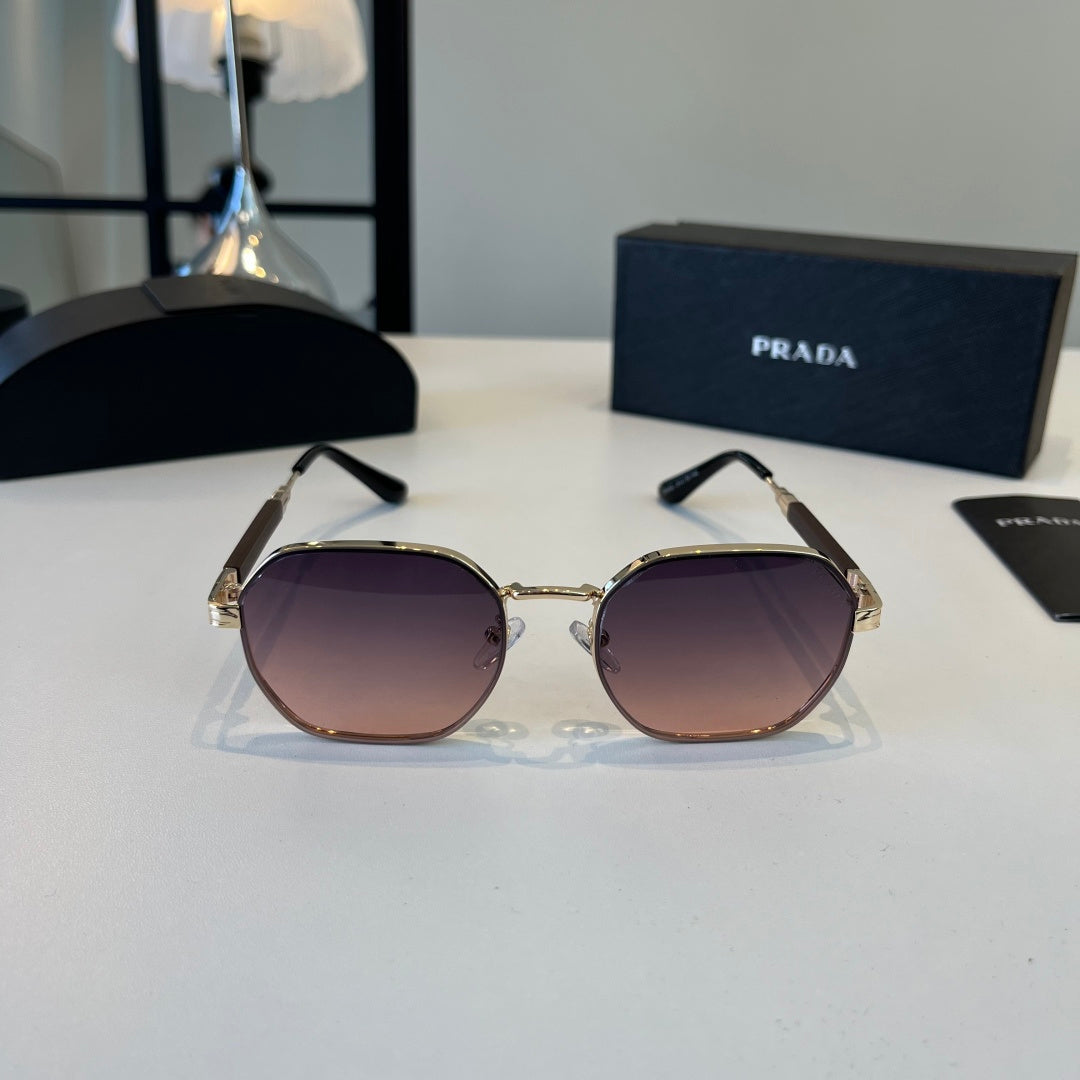 Prada Polarized Fashion Silver Lens Sunglasses for Men - 158469 - detail image 2