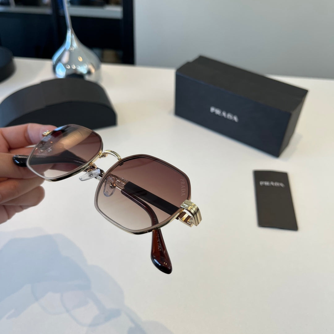 Prada Polarized Fashion Red Lens Sunglasses for Men - 372039 - detail image 6