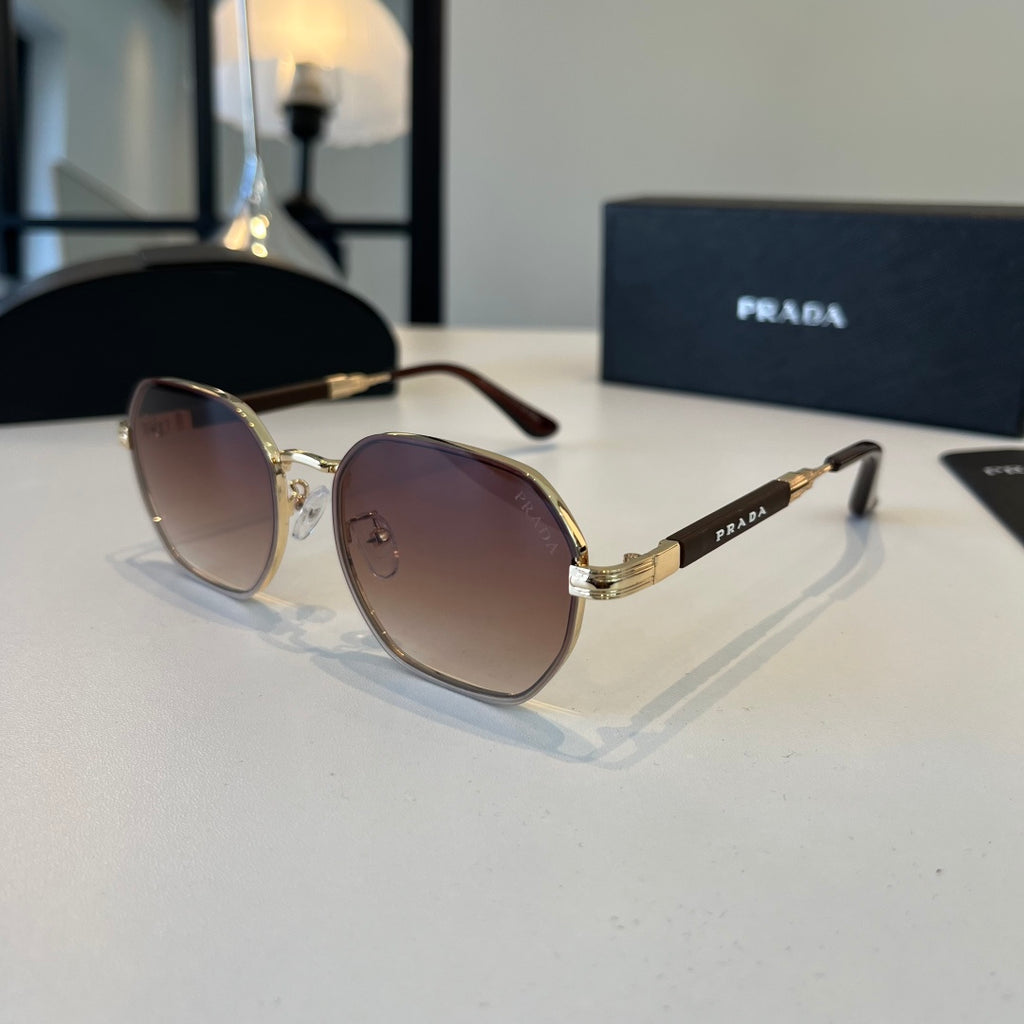 Prada Polarized Fashion Red Lens Sunglasses for Men - 372039 - detail image 3