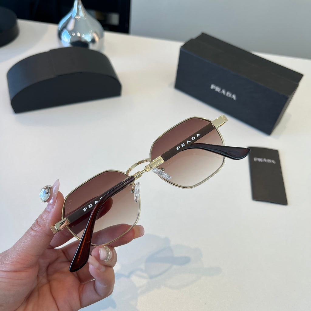 Prada Polarized Fashion Red Lens Sunglasses for Men - 372039 - detail image 8