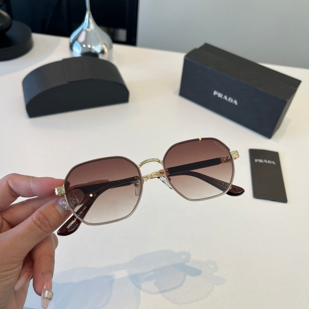 Prada Polarized Fashion Red Lens Sunglasses for Men - 158470 - detail image 5