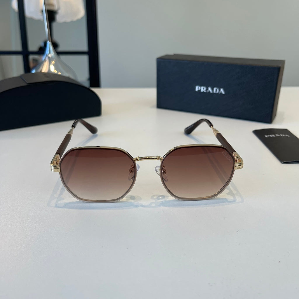 Prada Polarized Fashion Red Lens Sunglasses for Men - 372039 - detail image 2