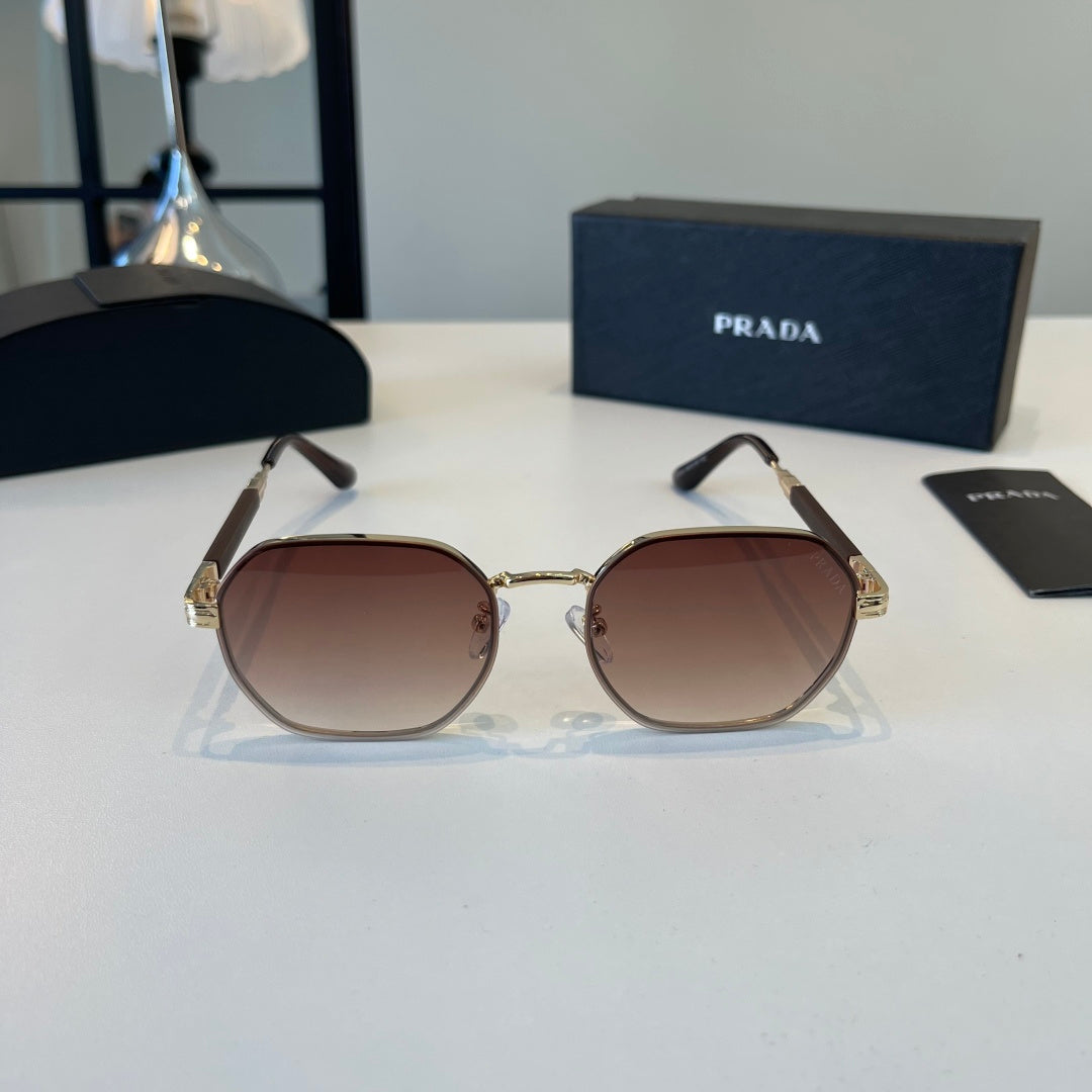 Prada Polarized Fashion Red Lens Sunglasses for Men - 158470 - detail image 2