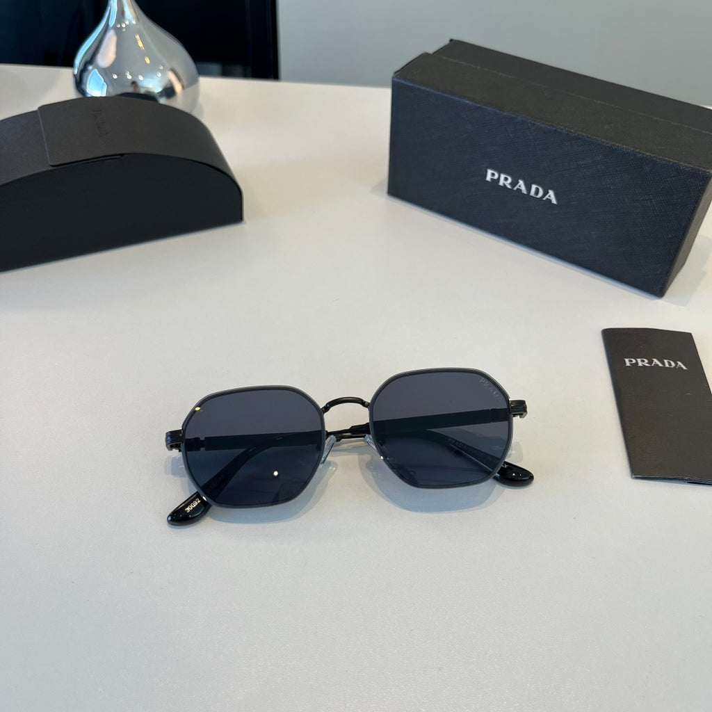 Prada Polarized Fashion Silver Lens Sunglasses for Men - 158471 - detail image 7