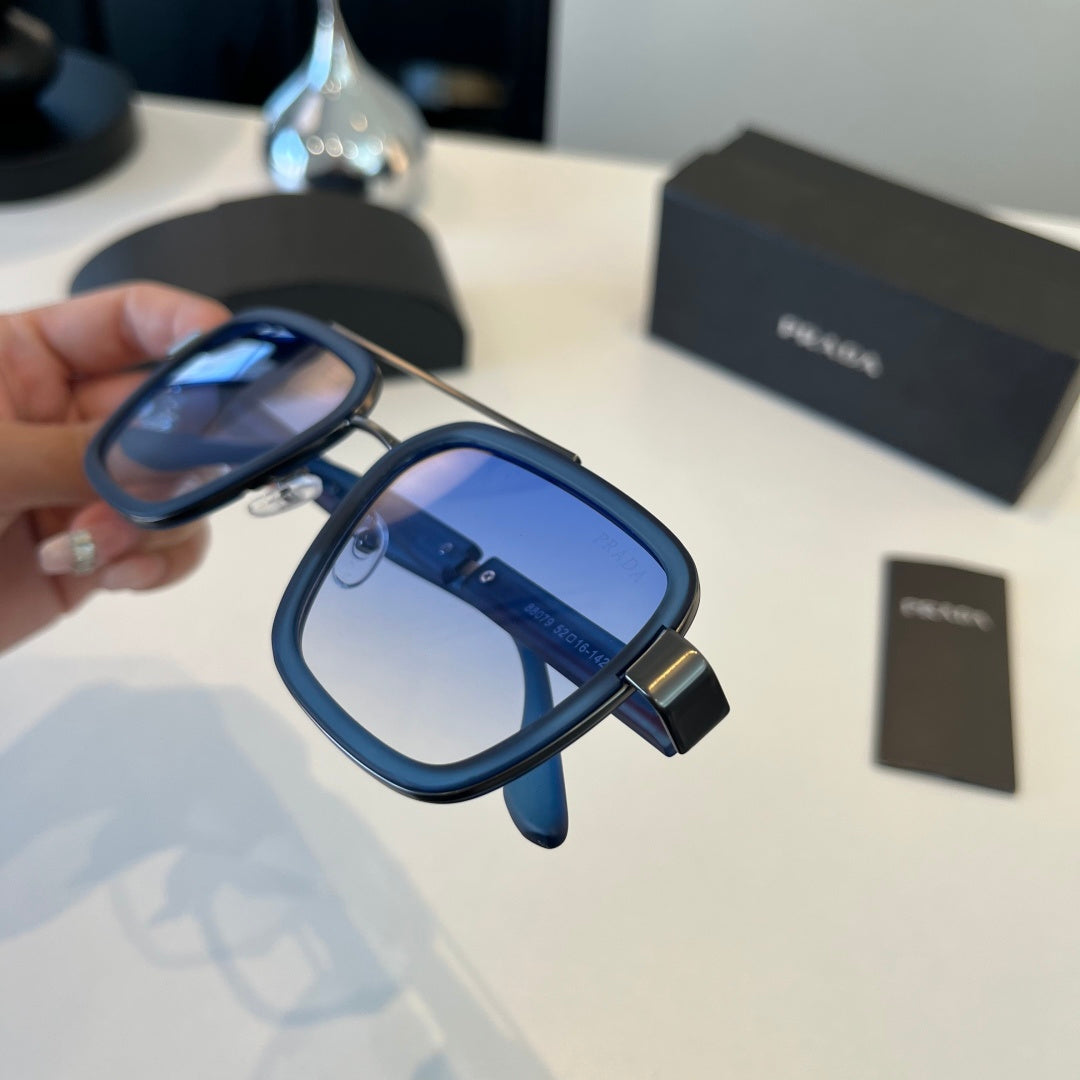 Prada Fashion Blue Lens Sunglasses for Men & Women - 158472 - detail image 6
