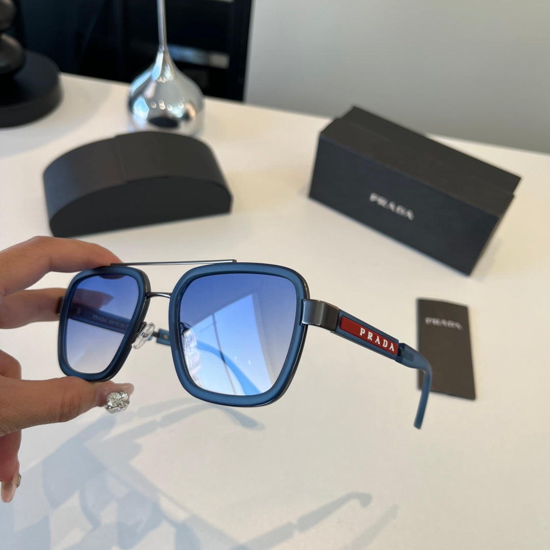 Prada Fashion Blue Lens Sunglasses for Men & Women - 158472 - detail image 3