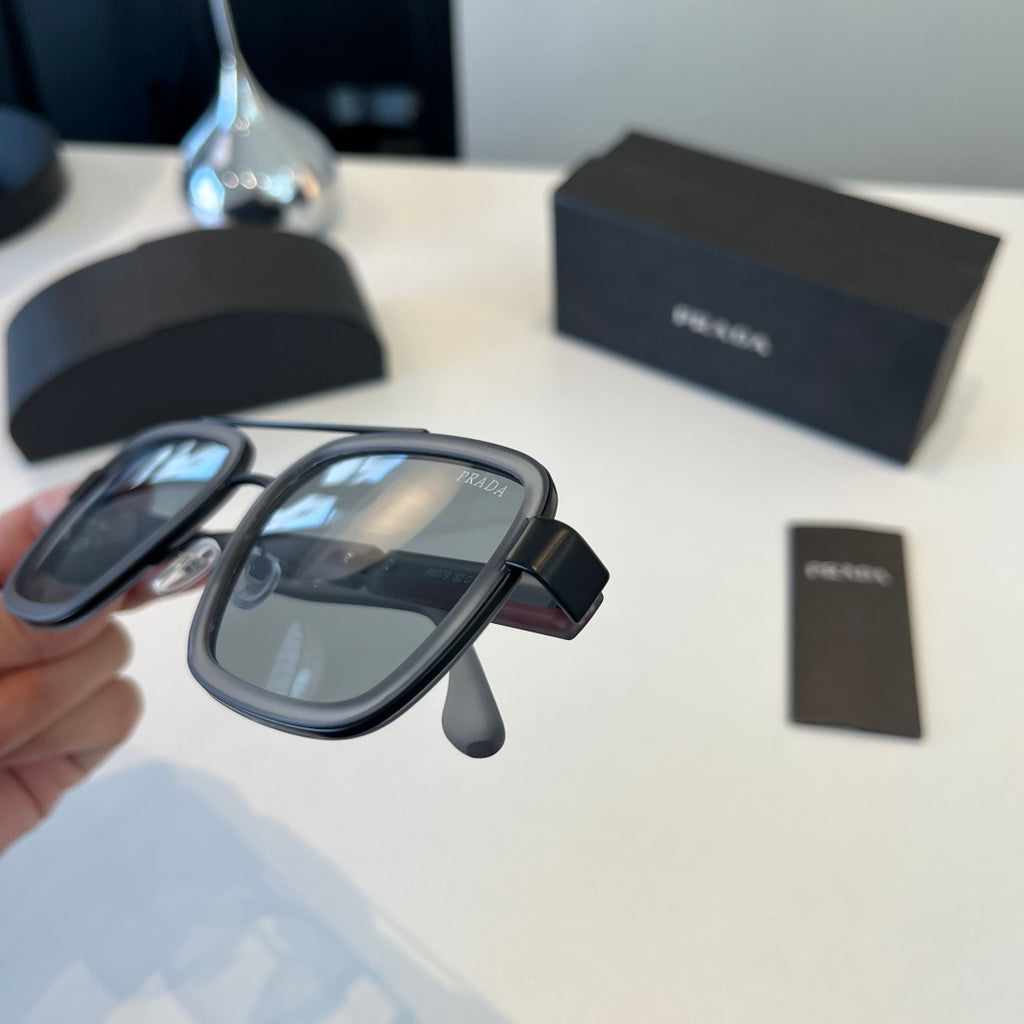Prada Fashion Silver Lens Sunglasses for Men & Women - 158473 - detail image 7