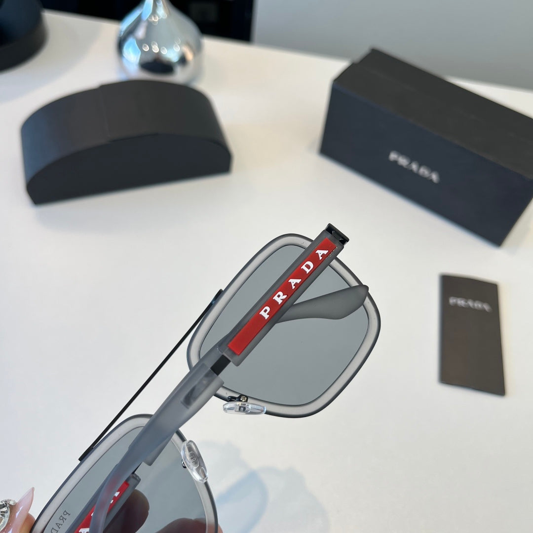 Prada Fashion Silver Lens Sunglasses for Men & Women - 158473 - detail image 8