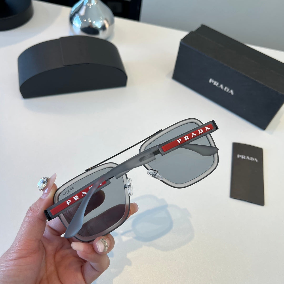 Prada Fashion Silver Lens Sunglasses for Men & Women - 158473 - detail image 9