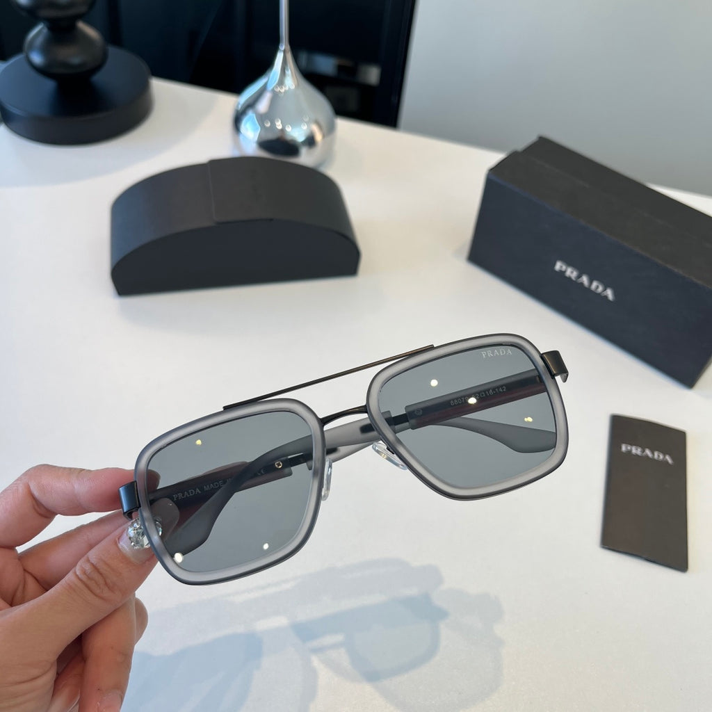 Prada Fashion Silver Lens Sunglasses for Men & Women - 158473 - detail image 5