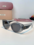 Miu Miu Polarized Cat-Eye Gray Lens Sunglasses for Men & Women - 466131
