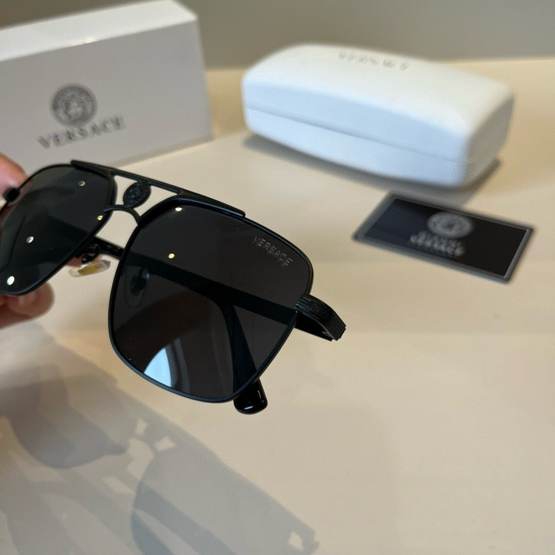 Versace Polarized Fashion Brown Lens Sunglasses for Men - 432774 - detail image 5
