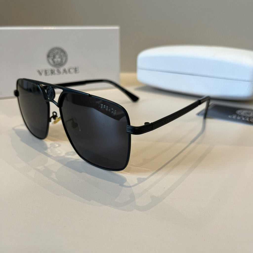 Versace Polarized Fashion Brown Lens Sunglasses for Men - 432774 - detail image 3