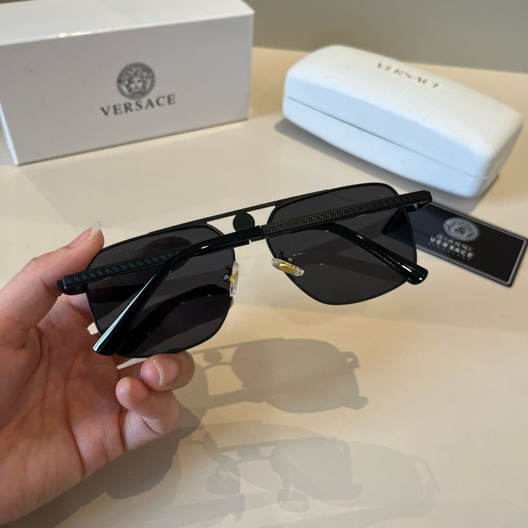 Versace Polarized Fashion Brown Lens Sunglasses for Men - 432774 - detail image 7
