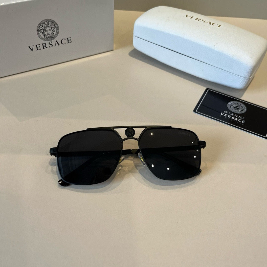 Versace Polarized Fashion Brown Lens Sunglasses for Men - 432774 - detail image 4