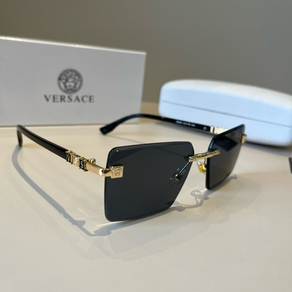 Versace Fashion Silver Lens Sunglasses for Men & Women - 432776