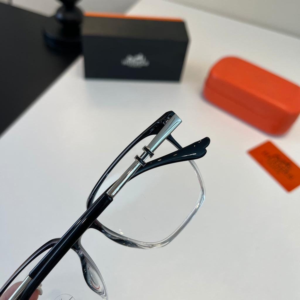 Hermès Oversized Silver Lens Sunglasses for Men & Women - 488077 - detail image 7