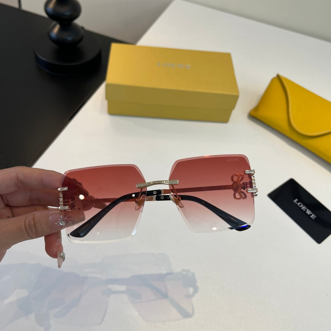 Loewe Fashion Red Lens Sunglasses for Men & Women - detail image 9
