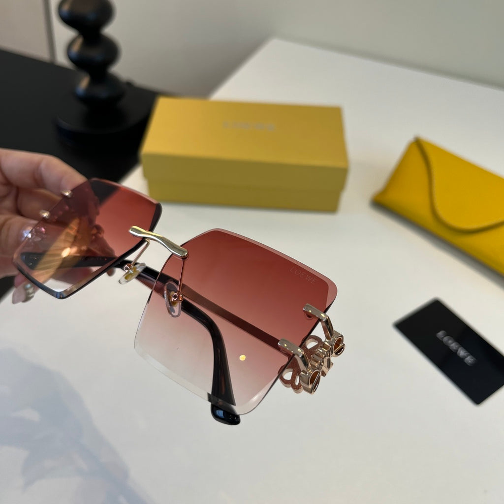 Loewe Fashion Red Lens Sunglasses for Men & Women - detail image 8
