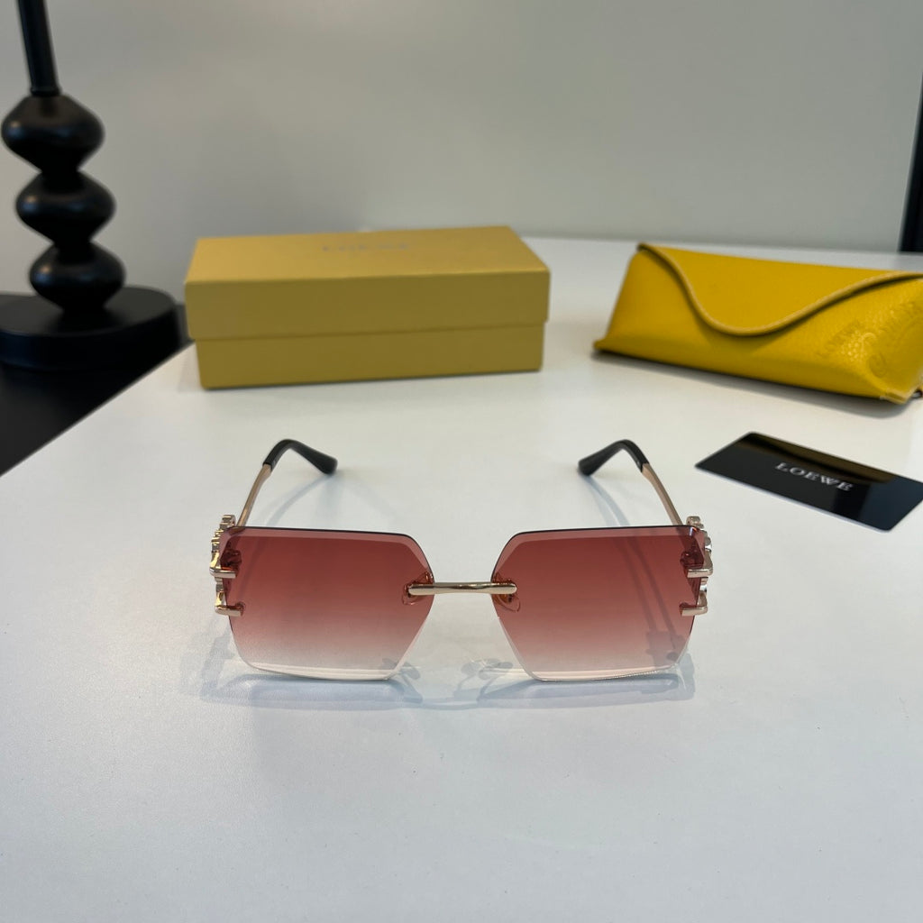 Loewe Fashion Red Lens Sunglasses for Men & Women - 372545 - detail image 2