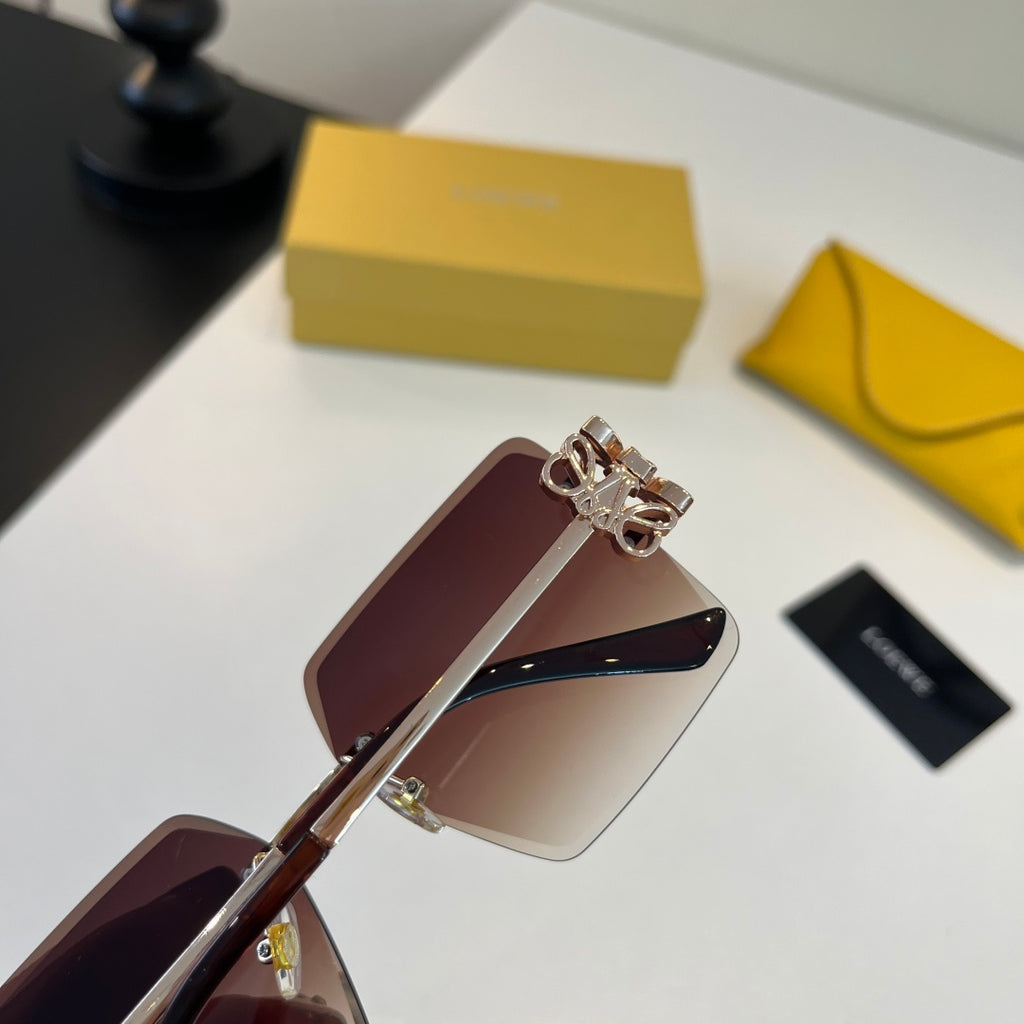 Loewe Fashion Brown Lens Sunglasses for Men & Women - 372547 - detail image 7