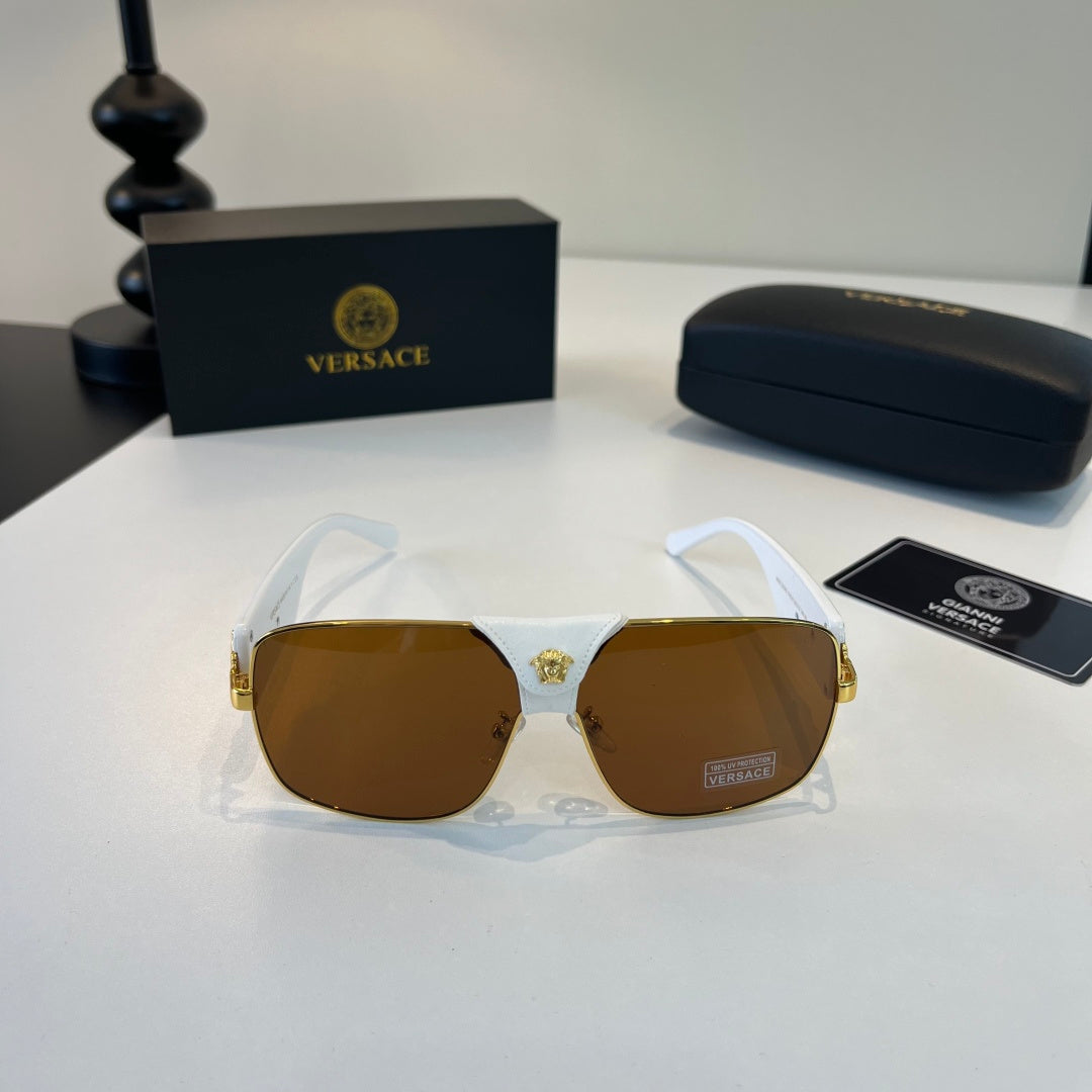 Versace Polarized Fashion Brown Lens Sunglasses for Men & Women - 132625 - detail image 2