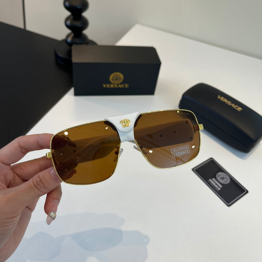 Versace Polarized Fashion Brown Lens Sunglasses for Men & Women - 132625 - detail image 4