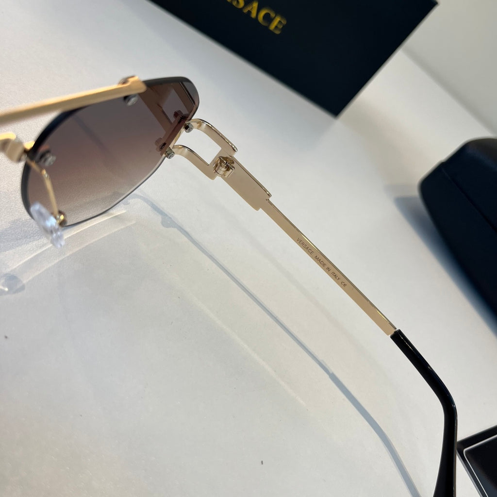 Versace Fashion Silver Lens Sunglasses for Men - detail image 10