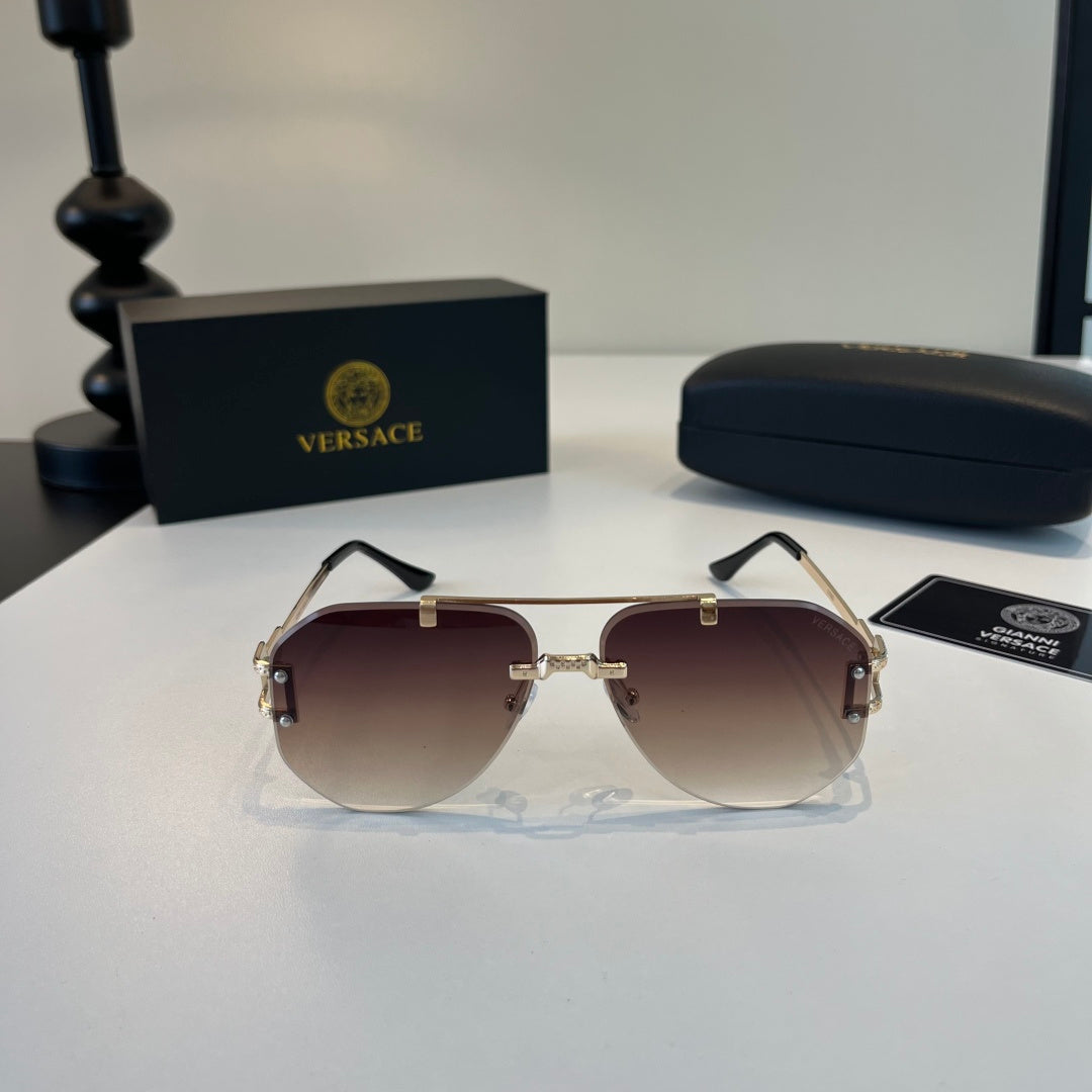 Versace Fashion Silver Lens Sunglasses for Men - detail image 2