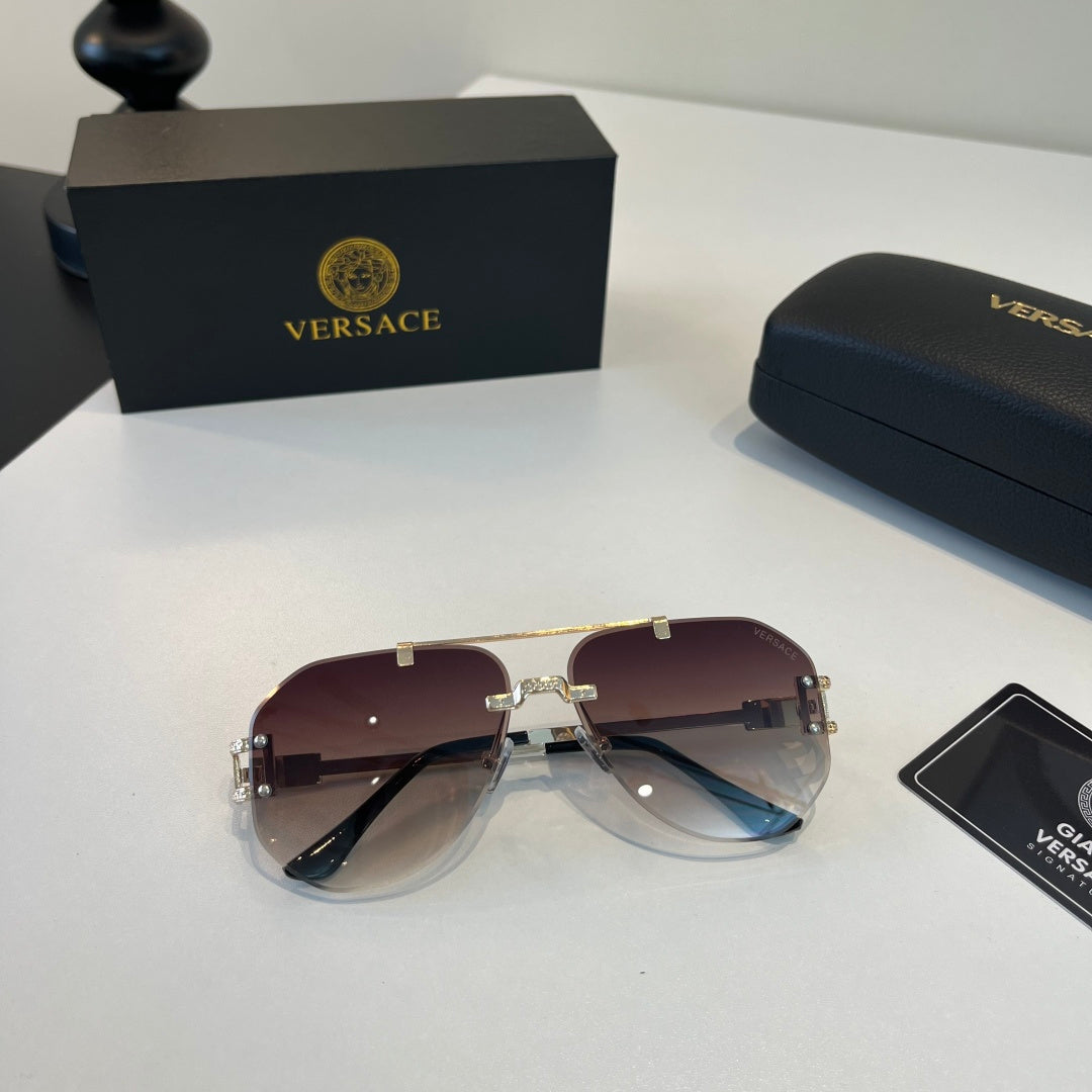 Versace Fashion Silver Lens Sunglasses for Men - 132626 - detail image 5